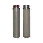 Le cylindre 70mm M20 M32 a aggloméré les filtres poreux d'acier inoxydable