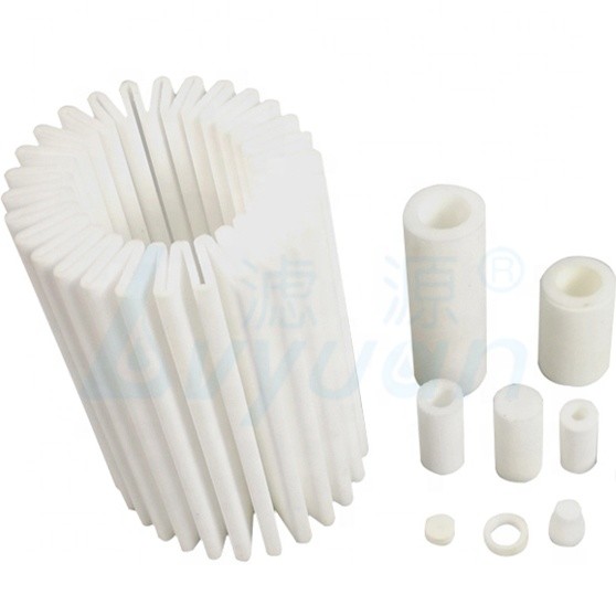 Filtre en plastique poreux de tube aggloméré par polyéthylène de cartouche filtrante de PE