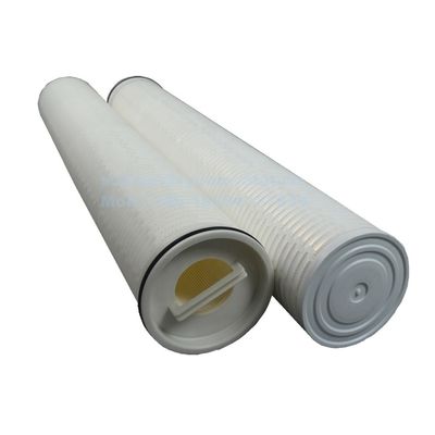 100 filtre de membrane plissé d'osmose d'inversion du micron 60inch 165mm
