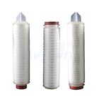 Filtration de boisson 0,2 0,45 filtres en nylon de cartouche de membrane de 10um PTFE pp