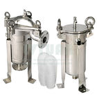 5 microns 304 de filtre à manches d'acier inoxydable de logements pour le système de traitement liquide de l'eau