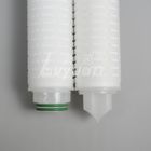 Cartouche filtrante plissée par polypropylène d'ISO9001 115mm OD 50um