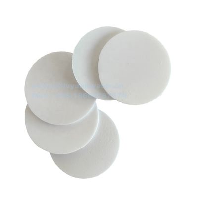 Le disque rond de tasse forment le filtre Fuite-résistant en plastique poreux de Tablette de joint du PE PTFE et de conduit de fermeture